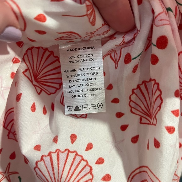 Hill House Athena Nap mermaid Babydoll Ruffle Trim Mini Dress XS - Picture 4 of 7